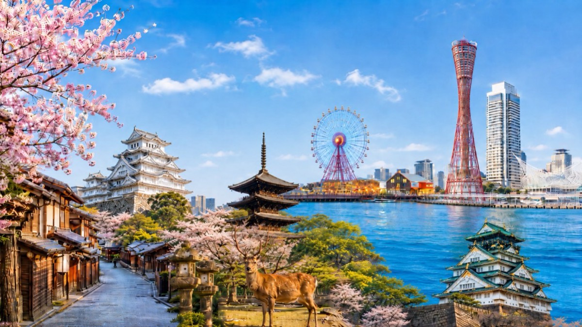 関西の旅行イメージ